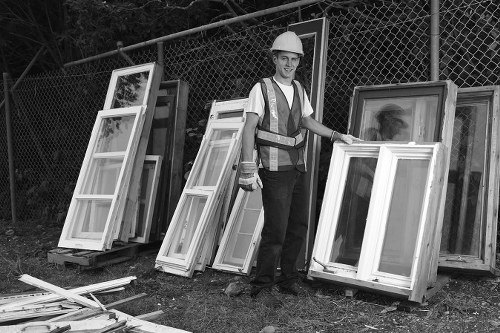 Flat clearance professionals removing furniture from an Earlscourt flat